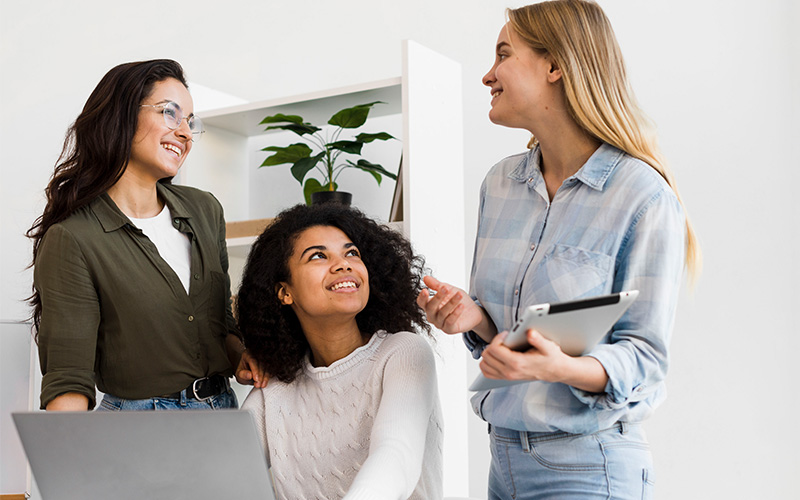 WLA - Three Womens Smiling